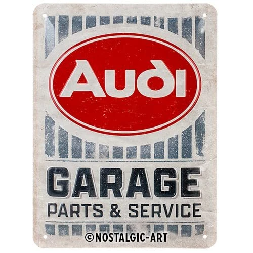 Nostalgic-Art Targhe Vintage, Honda AM – Parking Only – Idea regalo per accessori per auto, in metallo, Design retrò per decorazione, 15 x 20 cm